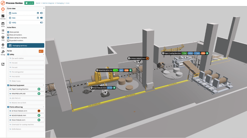 features_digital twin Energy consumption monitoring